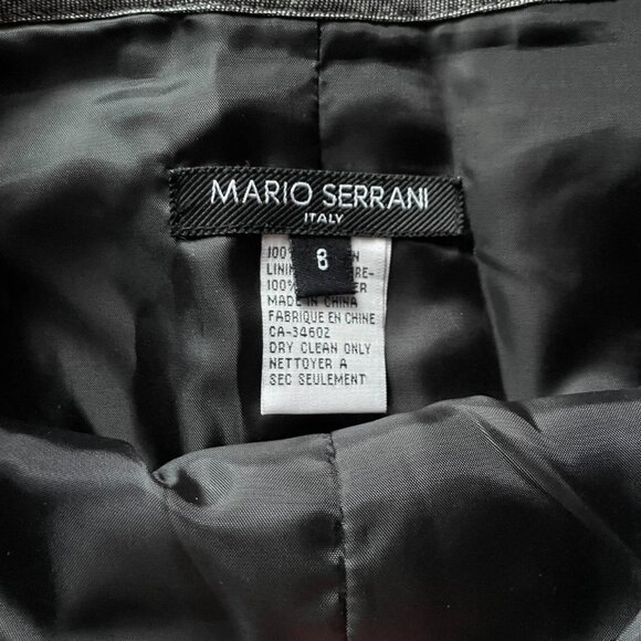 Grey Mario Serrani Italy Midi Skirt - Picture 3 of 4